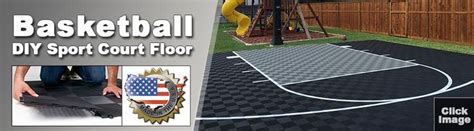 Backyard Basketball Court Flooring Modutile Outdoor Sport Tiles