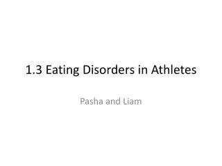 Ppt Eating Disorders In Athletes Powerpoint Presentation Free