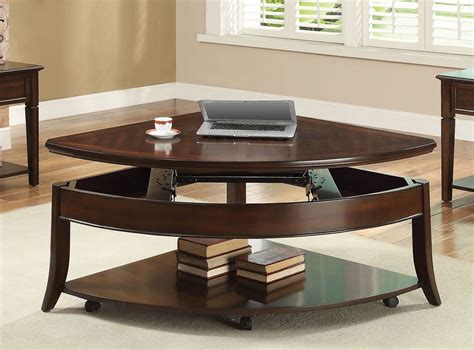 Keenan Wedge Coffee Table W Lift Top Acme Furniture Furniture Cart