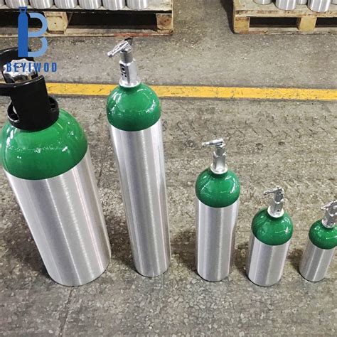 Aluminum Oxygen Cylinder Dot M Series Medical Oxygen Gas Cylinder China Oxygen Cylinder And