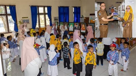 Ayo Membaca Dinas Arpus KSB Ajak Sekolah Kunjungi Perpustakaan