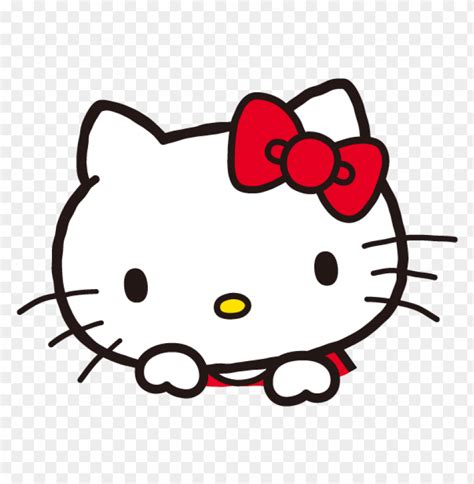 Hello Kitty Red Bow Clipart