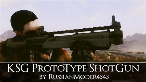 Ksg Prototype Shotgun Fallout New Vegas Mod Spotlight Youtube