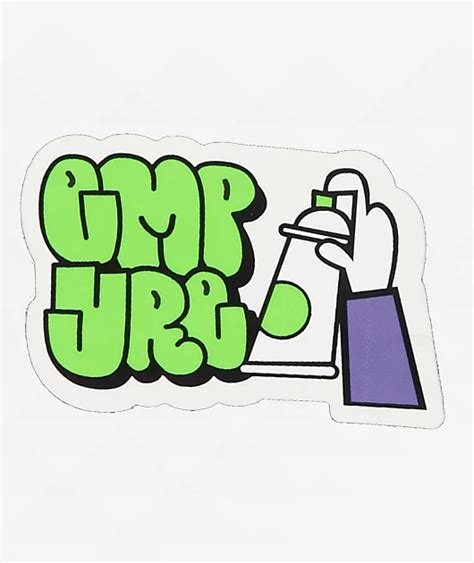 Empyre Spray Green Sticker