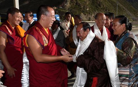 Panchen Lama Holds Buddhist Services In Tibet China Org Cn