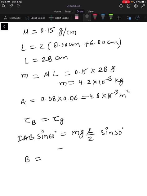 Solved The Rectangular Loop Of Wire Shown In Fig Has A Mass