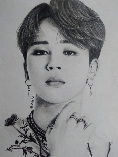 Dibujo De Jimin •arte Amino• Amino