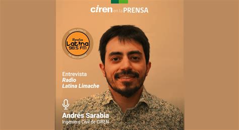 Entrevista Radio Latina Limache Andr S Sarabia Ingeniero Civil De