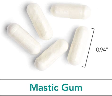 Nutricology Mastic Gum Chios Gum Mastic 240 Vegetarian Capsules