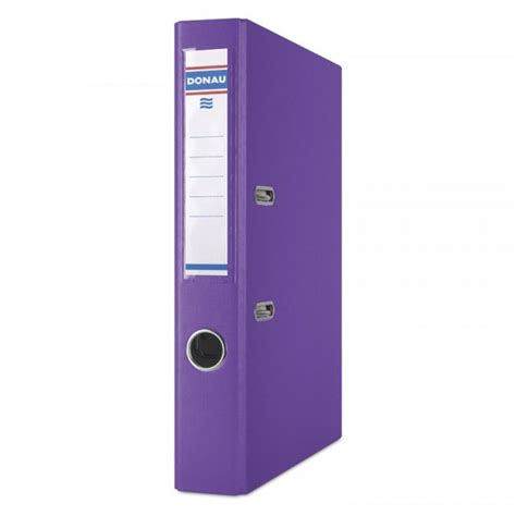 Donau A4 50mm PP Lever Arch File Violet My Online Stationery