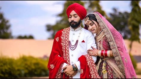 Punjabi Wedding Highlight 2023 Parwinder And Maninder Click Photography Jaitu Punjab Youtube