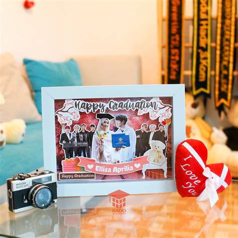 Jual Murah Scrapframe Graduation K POP Kado Wisudaku