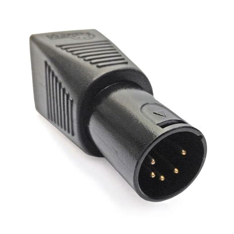 XLR 5-PIN to RJ45 (Ethernet) - Moss LED