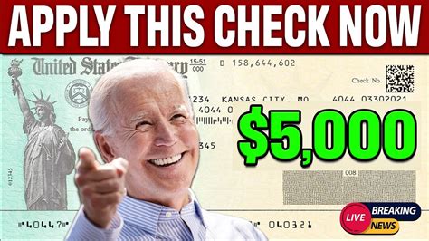 APPLY NOW 5000 Stimulus Check For Americans MUST WATCH 4th Stimulus