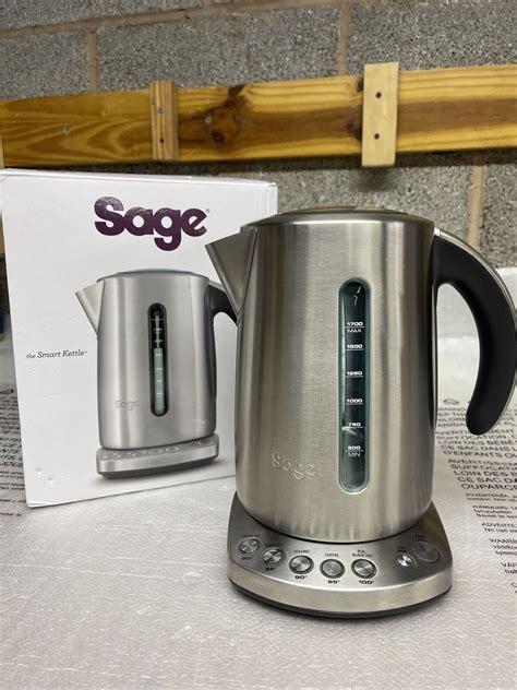 Sage SKE825 The Smart Jug Kettle Stainless Steel 9312432030212 EBay