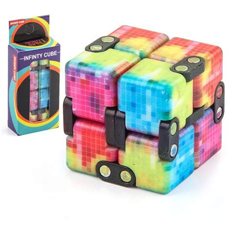 2X2 Crazy Cube Relax บรรเทาความดัน2ชั้น Cube Puzzle ของเล่นสำหรับเด็ก ...