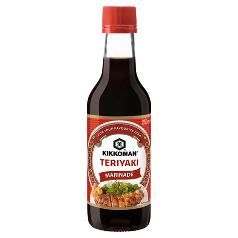 Kikkoman Teriyaki Marinade 250ml Table Sauce Iceland Foods