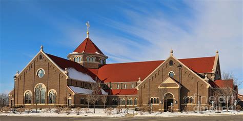 St Paul Catholic Church In Westerville Ohio 7460 Photograph by Jack ...