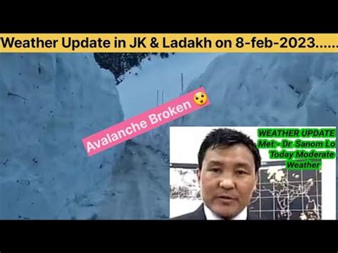 Weather Update Latest Met Dir Sonam Lotus Snow Shower Late Night On