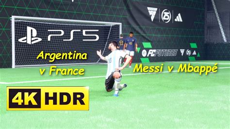 Argentina V France Messi V Mbapp V Volta Football Ea Sports Fc