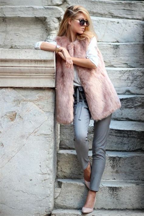 Voyez Les Modèles Top Du Gilet En Fourrure 80 Idées En Photos