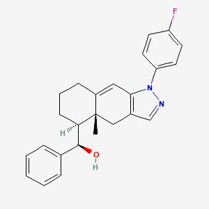 Glucocorticoids receptor agonist 2 | C25H25FN2O | CID 10475384 - PubChem