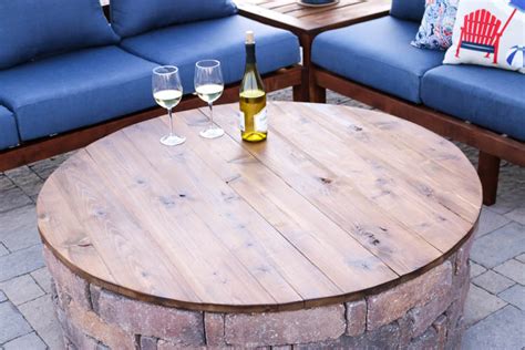 How To Build A Diy Fire Pit Table For 120 Pine And Poplar