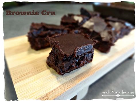 Le Brownie Cru Vegan La Gourmandise Saine D Couvrir