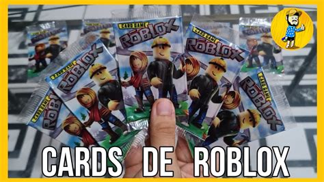 Abrindo Pacotinhos De Cards De Roblox Youtube