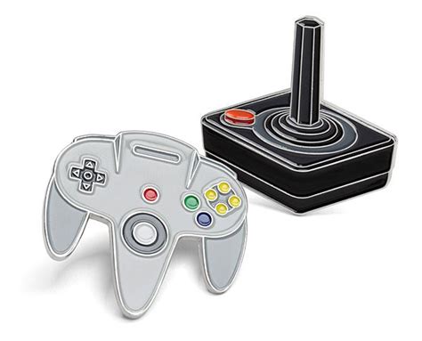 thinkgeek  collectible enamel pin set  series enamel pins