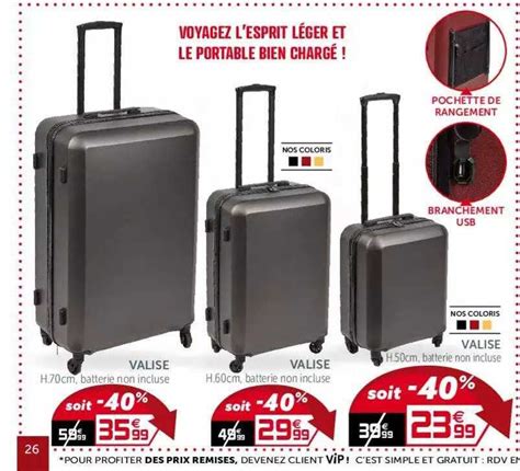 Promo Valise Chez GiFi ICatalogue Fr