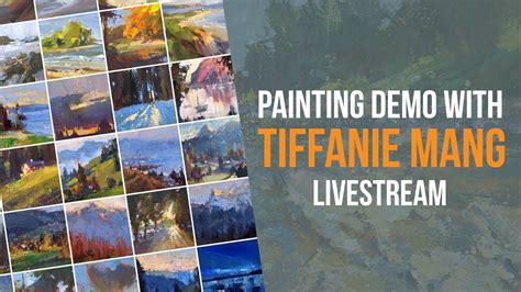 Gouache Painting Demo With Tiffanie Mang Livestream Youtube