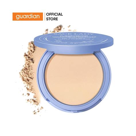 Phấn Phủ Nén Kiềm Dầu Sace Lady Lasting Waterproof Face Powder Shade