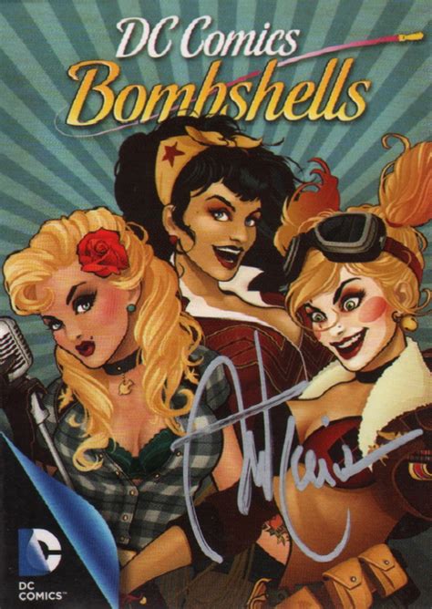 Ant Lucia Signed Dc Comics Bombshells Playing Card Deck