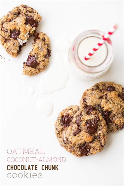 Oatmeal Coconut Almond Chocolate Chunk Cookies Cooking Classy Coconut