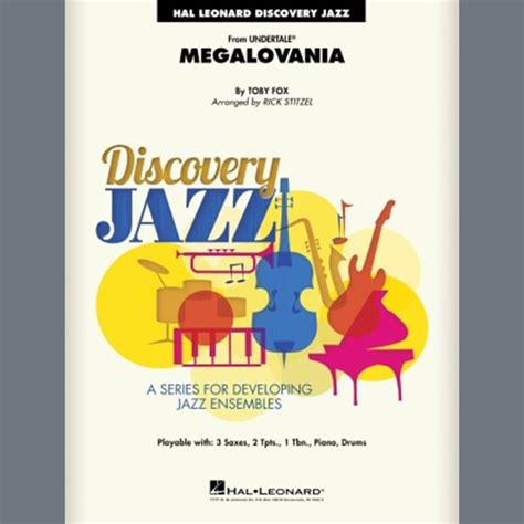 Megalovania Arr Rick Stitzel Sheet Music Toby Fox Jazz Ensemble