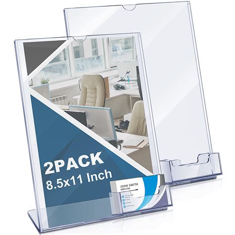 Snapklik Vicenpal 8 5 X 11 Acrylic Sign Holder