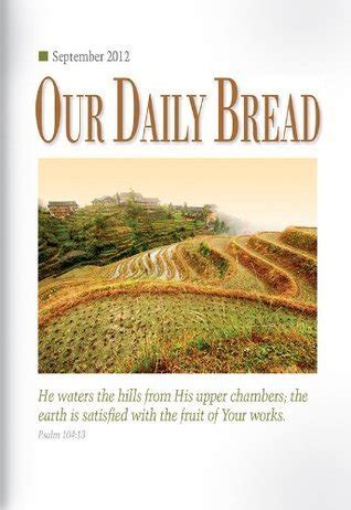 Our Daily Bread devotional — September 2012 by Our Daily Bread ...