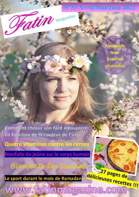 Calam O Fatin Magazine N Avril Mai Juin