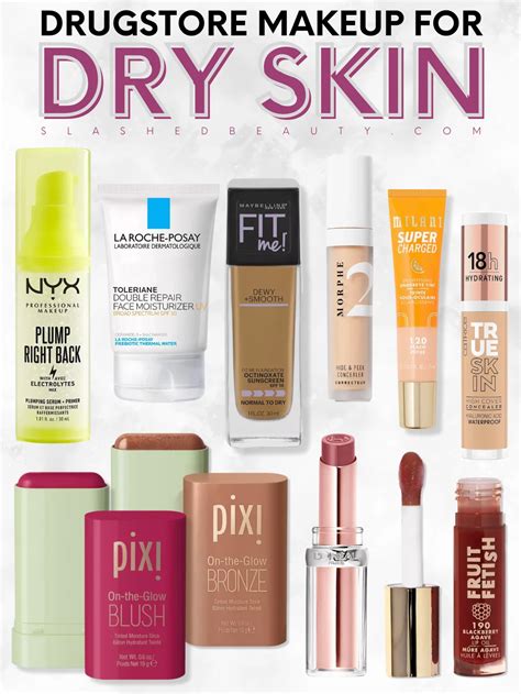 10 Drugstore Makeup Finds for Dry Skin in Fall & Winter | Slashed Beauty