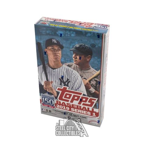 2019 Topps Series 1 Baseball Hobby Box Steel City Collectibles