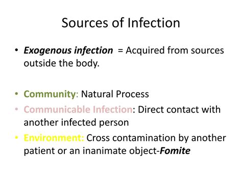 PPT - INFECTION PowerPoint Presentation, free download - ID:846094