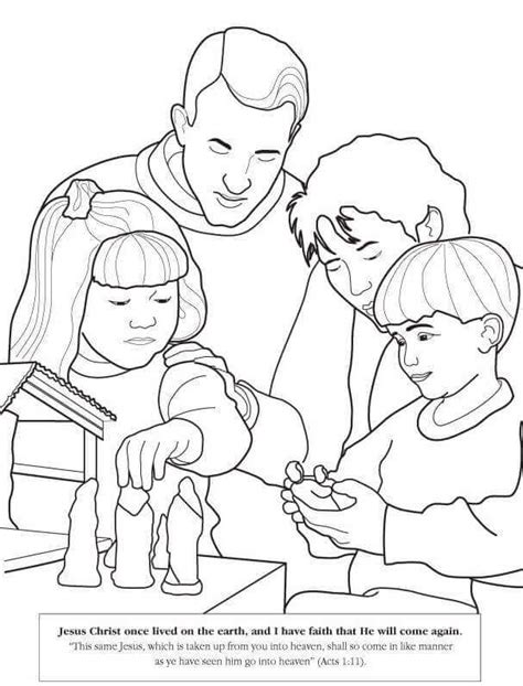 Latter Day Saints Lds Coloring Pages Pdf