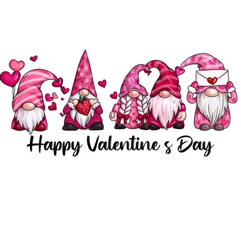 Valentine Gnomes Svg Bundle Valentine Gnomes Layered Svg Etsy