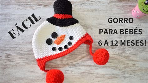 ⛄como Montar El Gorro Para BebÉ NavideÑo⛄ Crochet Gorros⛄⛄ Youtube