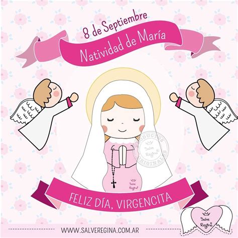 Hoy celebramos la Natividad de María Recordamos su fiesta con la imagen