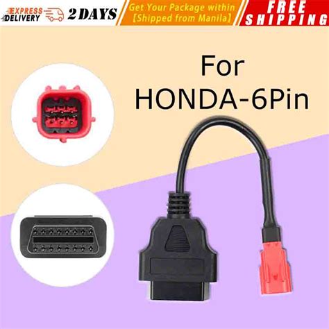 Pinmotorcycle Obd Motorcycle Cable For Honda Pin Convert Pin Cable