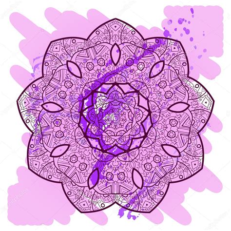 What Is Karma Oriental Mandala Motif Stock Vector Image By Mettus