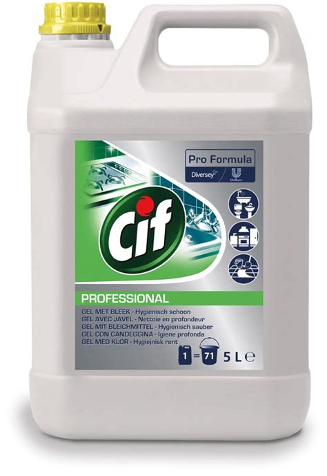 Cif Professional D Tergent Universel Avec Javel Bouteille De L Dbs