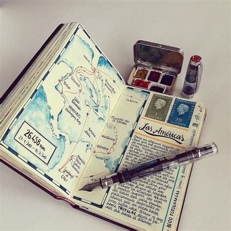 Artist Fills Traveler’s Notebook With Intimate Visual Diary